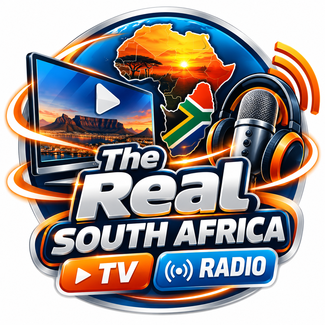 The Real South Africa TV & Radio logo