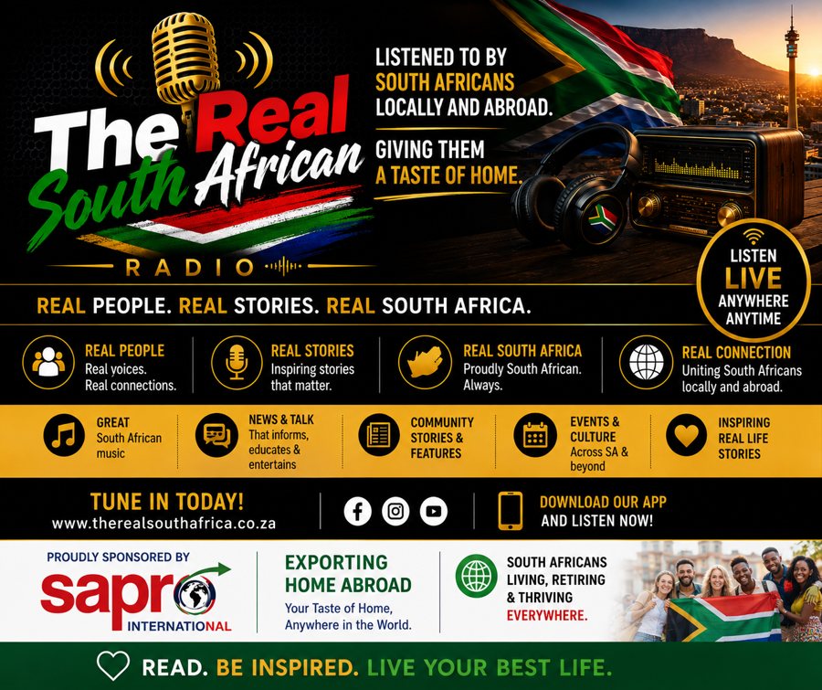 The Real South African Radio social post