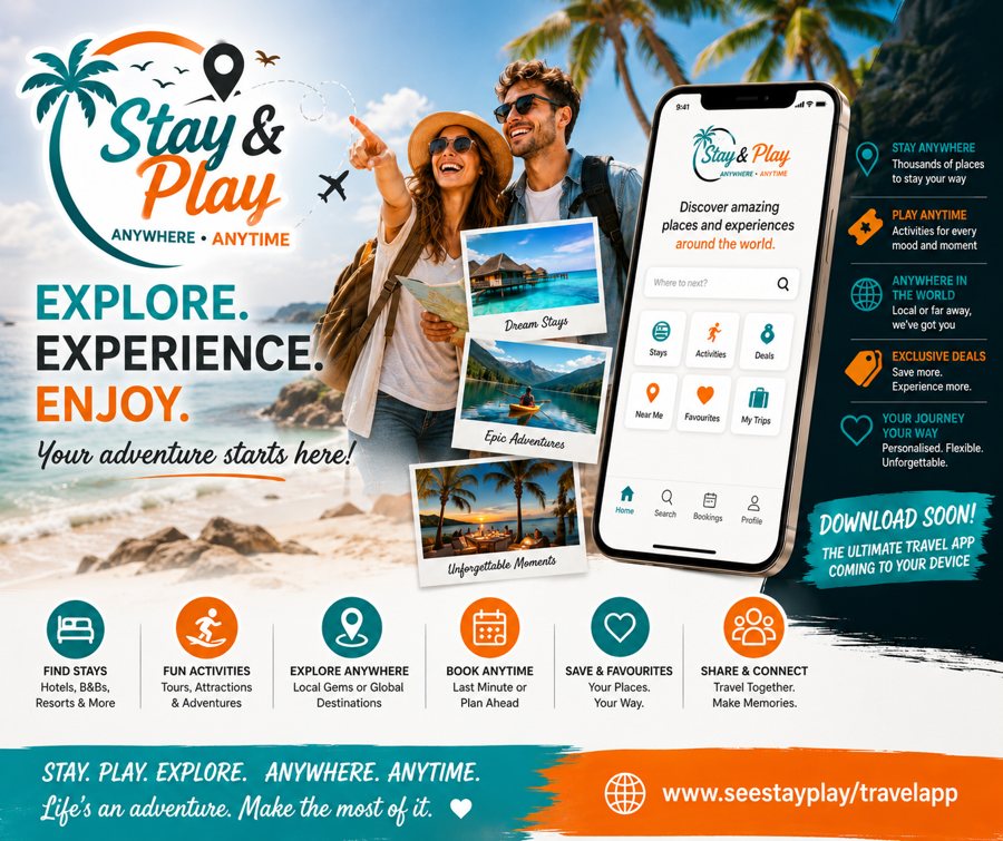 The Travel App social post